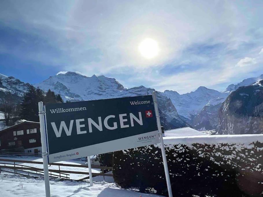 Wengen Apartment - Amazing Views, Centrally Located By Train Station Εξωτερικό φωτογραφία