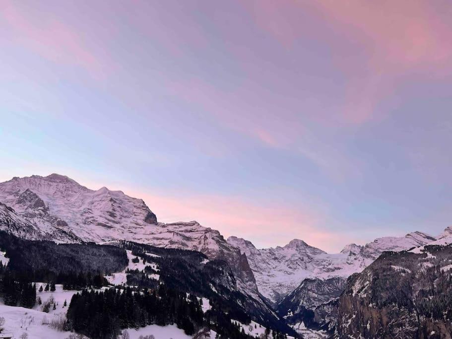 Wengen Apartment - Amazing Views, Centrally Located By Train Station Εξωτερικό φωτογραφία